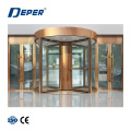 induction rotation automatic Four-wing revolving door for hotel